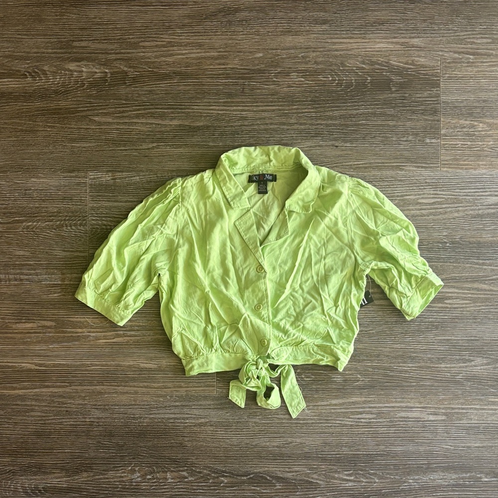 Tie-Front Blouse